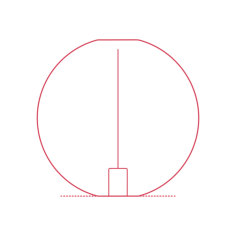 Objects Decorative Vases Guggenheim Vase Big Contour Svg Vector, Free Vectors File